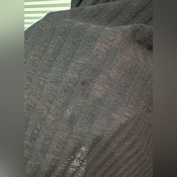 See by Chloe Tiered Plisse Self-Tie Shift Dress Navy Small - Picture 13 of 15